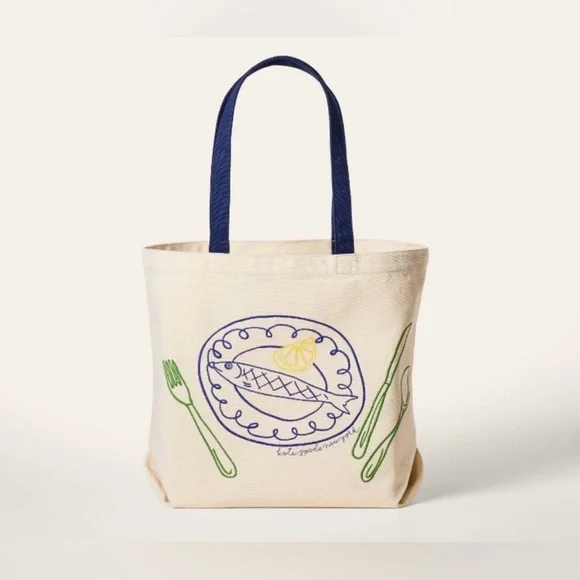 KATE SPADE 4 Piece Office Bundle: Tote, Pencil Case, Push Pins, Notebook - Picture 2 of 12